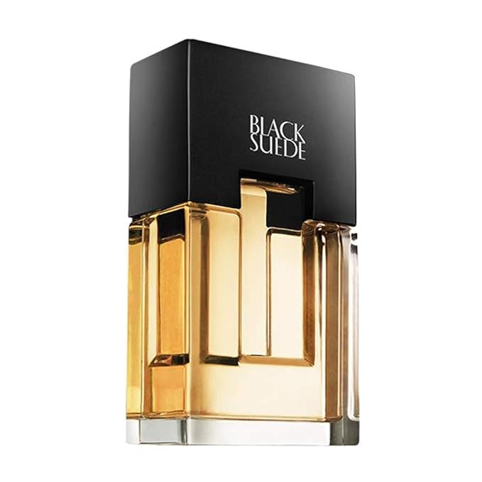 AVON Black Suede Eau de Toilette Spray for Men, Fresh Aromatic Fragrance with Warm Woody Notes and Leather Accord, Long-Lasting Scent, 3.4 fl. oz Black Suede Collection
