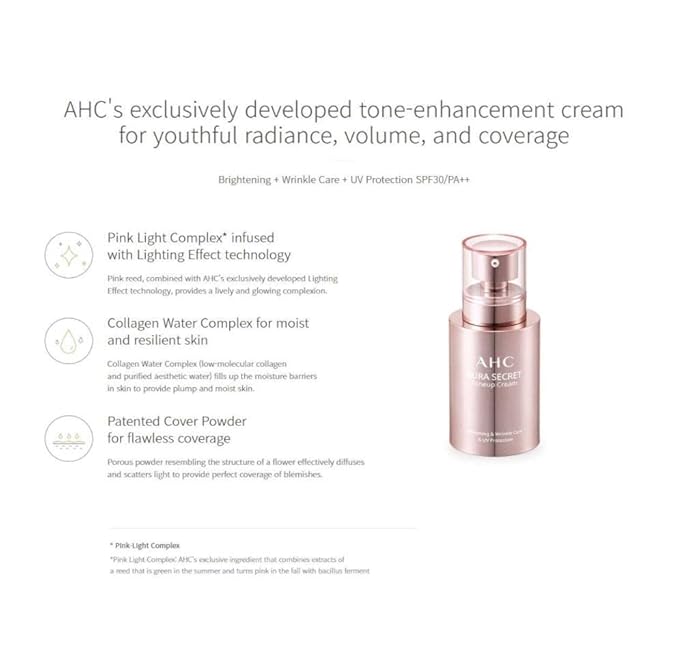 AHC AURA SECRET TONE UP CREAM SPF30 PA++ / AHC TONE UP CREAM