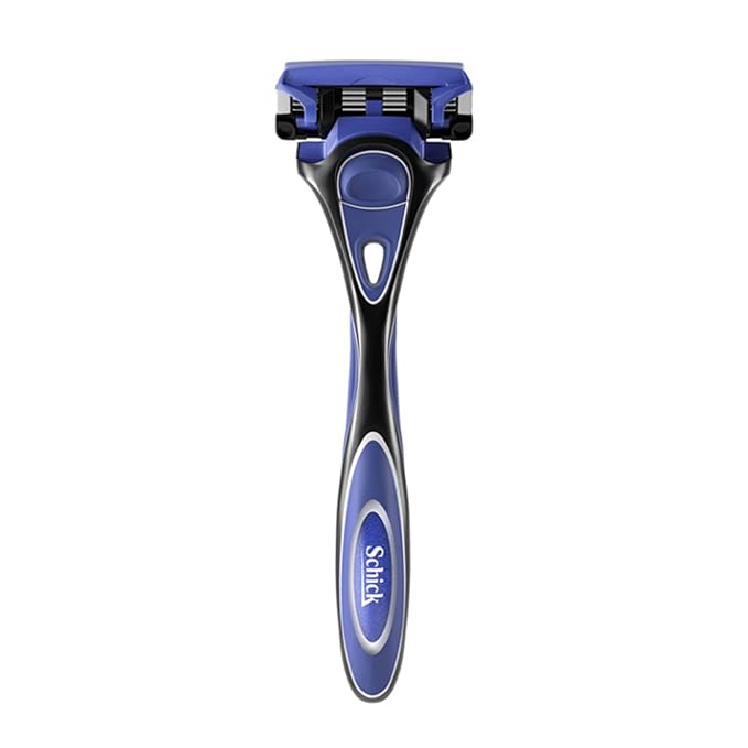 Schick Newly Improved Hydro Premium 5 Men's 5 Blade Razor Set with 1 Handle and 17 Blades Equipped with Moisture Gel Reservoir - 40% decrease of Skin Irritation - Good for Wet Shaving