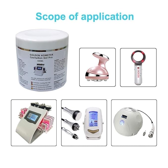 Preparation Gel - Conductive Gel for use with RF Facial Firming and Body Slimming Machines