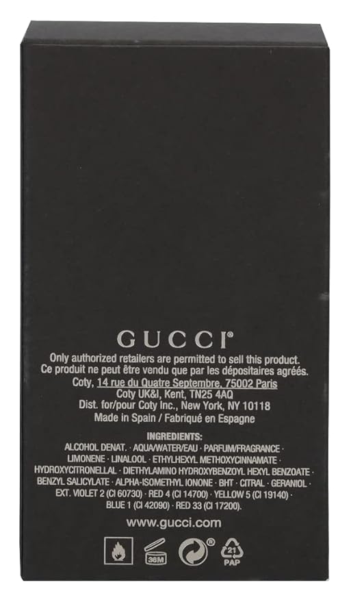 Gucci Guilty Men Eau-de-toilette Spray by Gucci, 1.6 Ounce