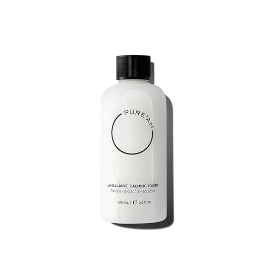 PURE'AM - Korean Toner for Dry Skin - Deeply Hydrating - Hyaluronic Acid & Vegan Ceramides - Korean Skincare Toner for Face, Sensitive Skin - Redness & Acne - 3.3 fl. oz, 100 ml