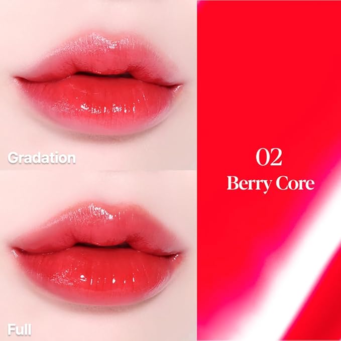 Espoir Lipstick Nowear Balming Glow #2 Berry Core 0.1oz | Lightweight Moisturizing Lip | Long-Lasting Vibrant Color | Non-Sticky Softness for Chapped Lip Balm | Vegan Cruelty-Free | Korean Lip Makeup