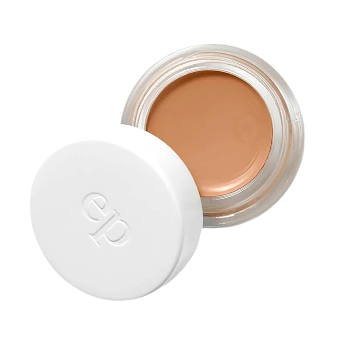 Ere Perez - Natural Arnica All-Cover Pot Concealer | Med-Full Coverage, Satin Finish, Calming, Nourishing | Vegan, Cruelty-Free, Clean Beauty (Brew, 0.18 oz | 5 g)