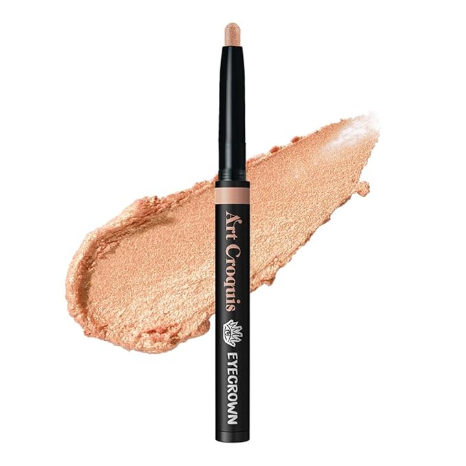 EYECROWN ARTCROQUIS STICK SHADOW, Buildable, glitter eye shadow, liner, cream [PEARLY BEAM]