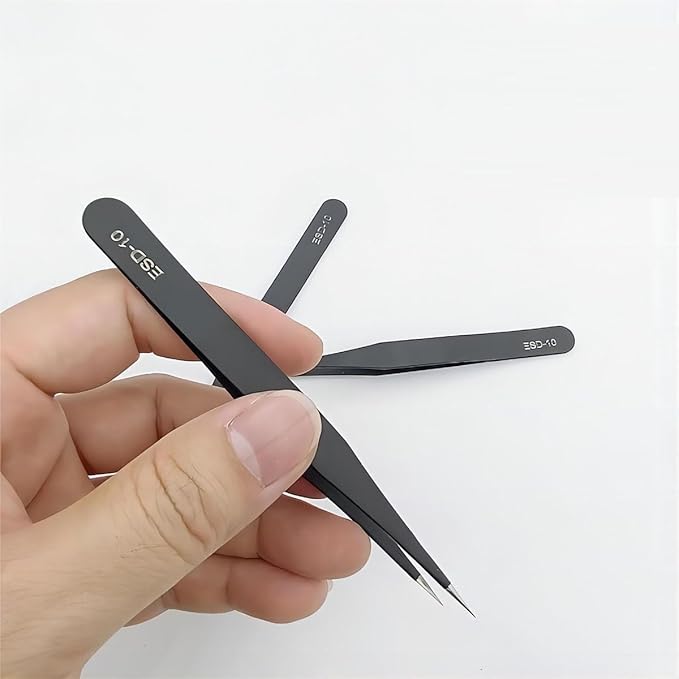 Nail Art Tweezers for Nail Art Nail Sticker Tweezer Eyelash Extension Tweezers