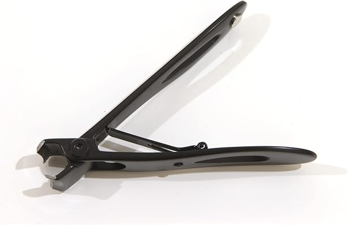 Toenail Clipper Nail Manicure Clipper with Rounded Blades 9 cm Black