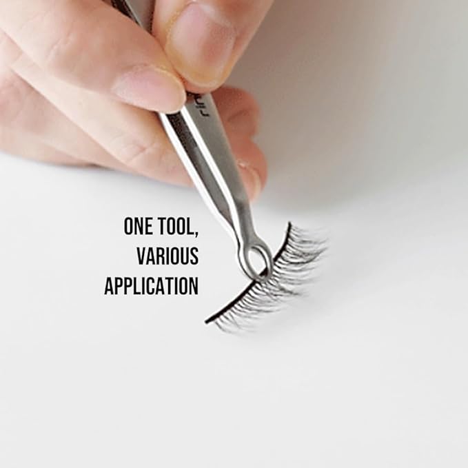 [Premium Hand-Made] Tweezers for women facial hair - Round tip Tweezers, Eyebrow Tweezers, 304 Surgical-grade Stainless Steel for Safety, Precision tweezers, Facial Hair Tweezers for Men & Women