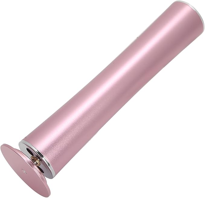 Cimenn Electric Foot File Callus Remover, Professional Pedicure Tool, Rechargeable Foot Sharpener, Rose Gold & Silver