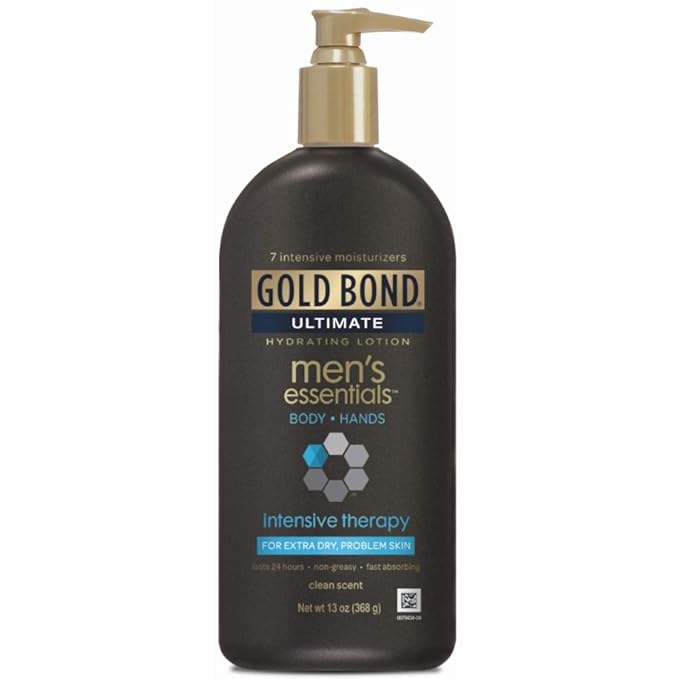 Gold Bond Lot Mens Ess In Size 13oz Gold Bond Ultimate Men'S Essentials Intensive Therapy Lotion 13oz
