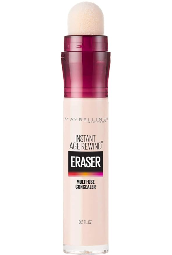 Maybelline Instant Age Rewind Eraser Dark Circles Treatment Concealer, Fair 0.2 oz (Pack of 2)