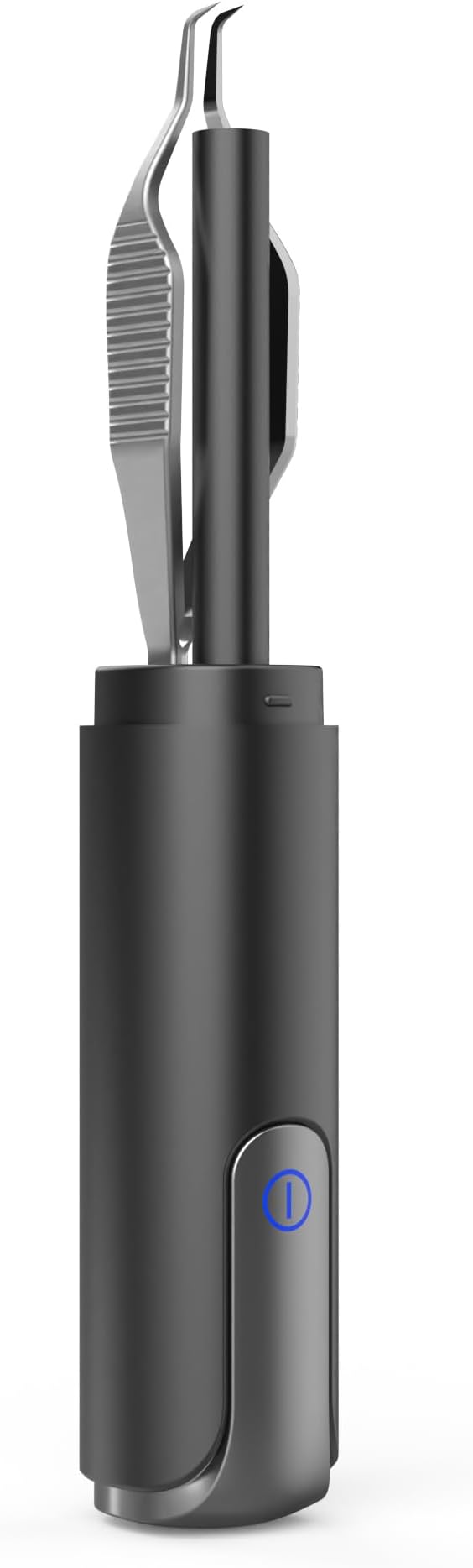 Blackhead Removal Tweezer with 1080p Camera, Ultimate Precision: Tweezer with Camera - Perfect for Delicate Tasks! - - Ingrown Hair, Ear Hair Tweezer (Black)