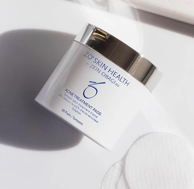 ZO SKIN HEALTH Acne Treatment Pads 2% Salicylic Acid (60 Individual Pads)