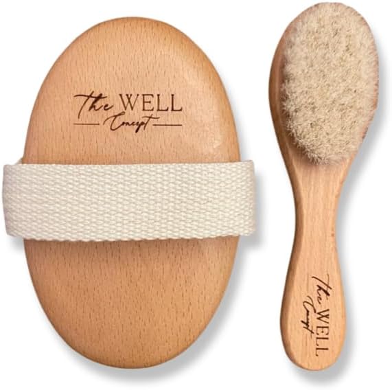 Body & Face Dry Brush Set