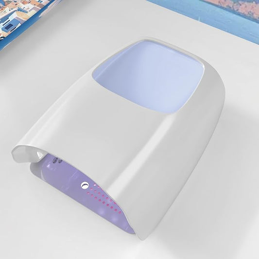 126W Cordless Rechargeable UV LED Nail Lamp,Professional UV Light for Gel Nails Gel Curing Lamp with 4 Timer Setting Auto Sensor, LED Nail Dryer for Fingernail and Toenail Home Salon