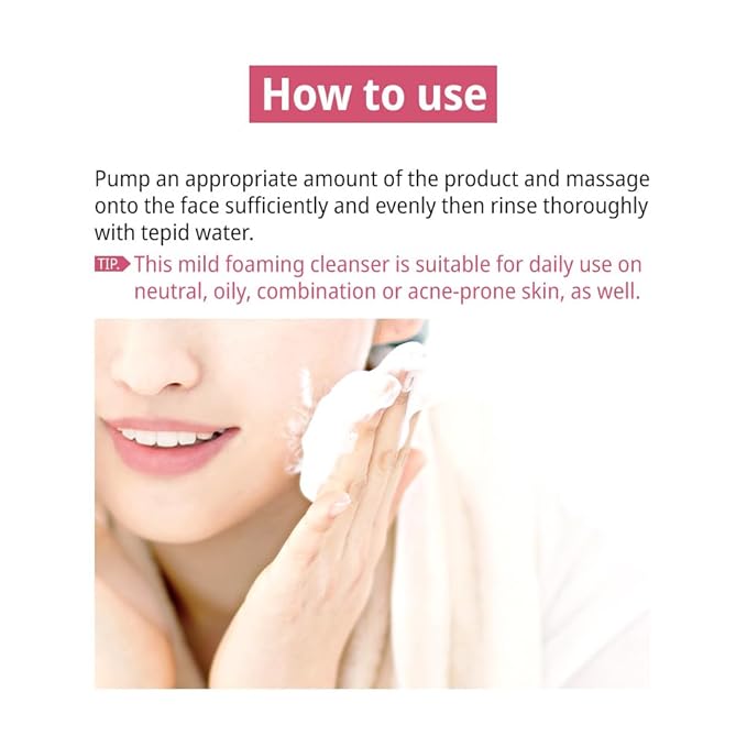 ZEROID | Pimprove Foaming Cleanser | Foam Type Facial Cleanser for Oily and Sensitive Skin | Face Wash for Women and Men | Korean Facial Care Products | Face Wash Skin Care | 6.76 fl oz (200ml)