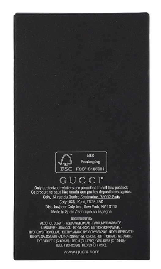 Gucci Guilty Eau De Toilette Spray for Men, 3.0 Ounce