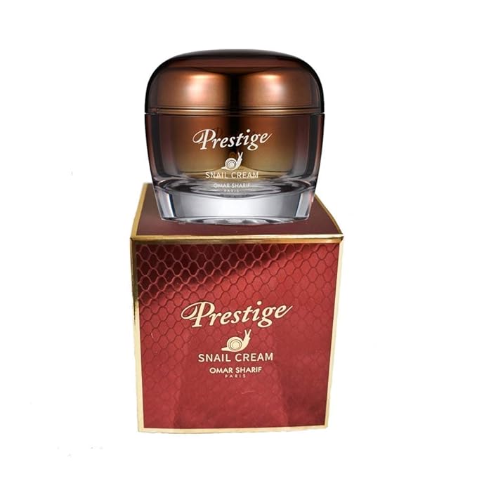 Omar Sharif Prestige All in One Snail Repair Cream 1.76oz(50g) Real Snail Formula Korean Cosmetic