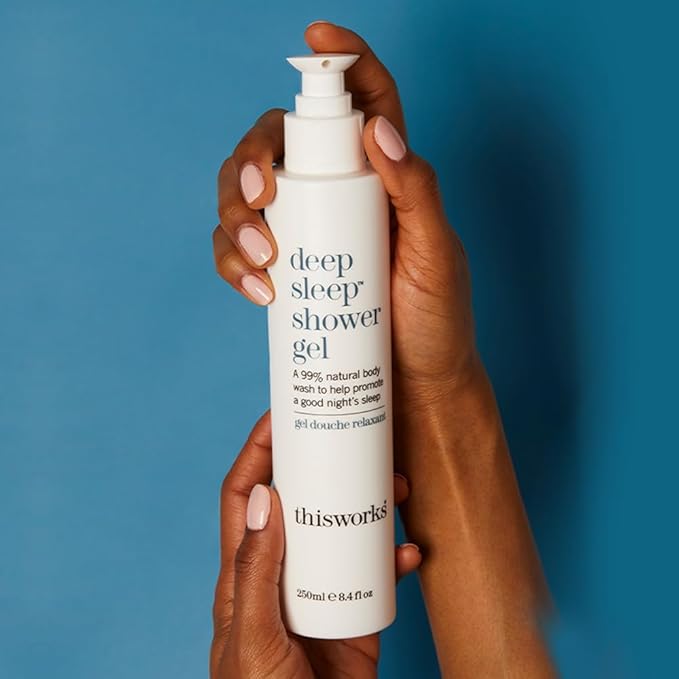 THISWORKS deep sleep shower gel: Calms the Mind and Protects the Skin, 8.4 fl oz (250ml)
