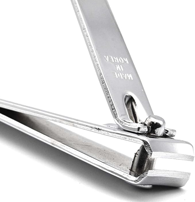 PrettyClaw | Nail Clipper Sharp Edge Finger Toe Nail Cutter Nail Trimmer Stainless Steel (Curve Edge (10 Pieces))