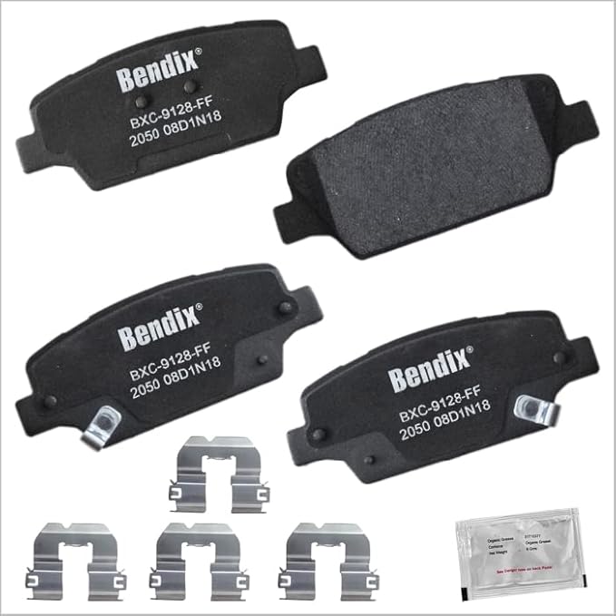 Bendix Priority1 CFC2050 Ceramic Rear Brake Pads for Kia Cadenza 2020-2017