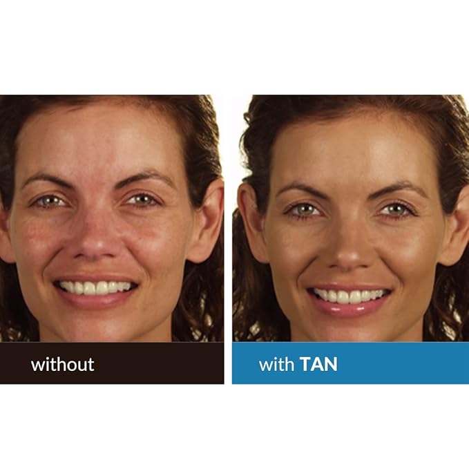 Serious Skincare BELLA ROSE PRO-MINERALS Loose Mineral Powder Makeup Foundation SPF 15 with Goat Hair Application Brush - Sheer to Full Coverage - Luminous Matte Finish - Men and Women - 0.50 oz - Tan