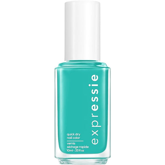 essie Expressie Nail Polish, Quick Dry Blue Nail Polish, Vegan, Bring The Beat, 0.33 Fl Oz
