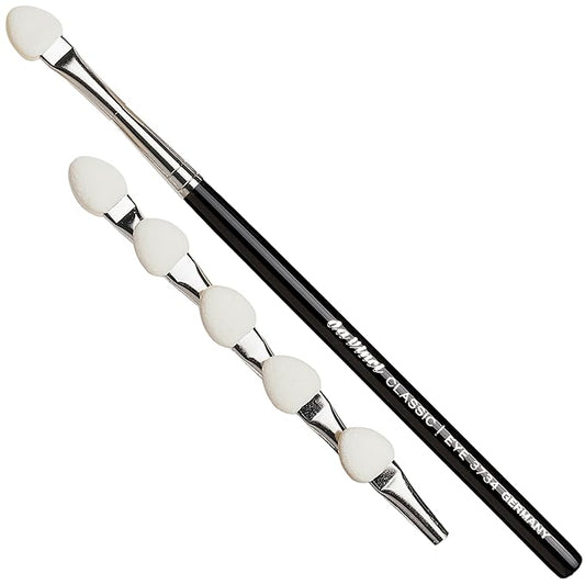 da Vinci Cosmetics CLASSIC Series 3734 - Eyeshadow Applicator with Six Changeable Heads - For area and detail work