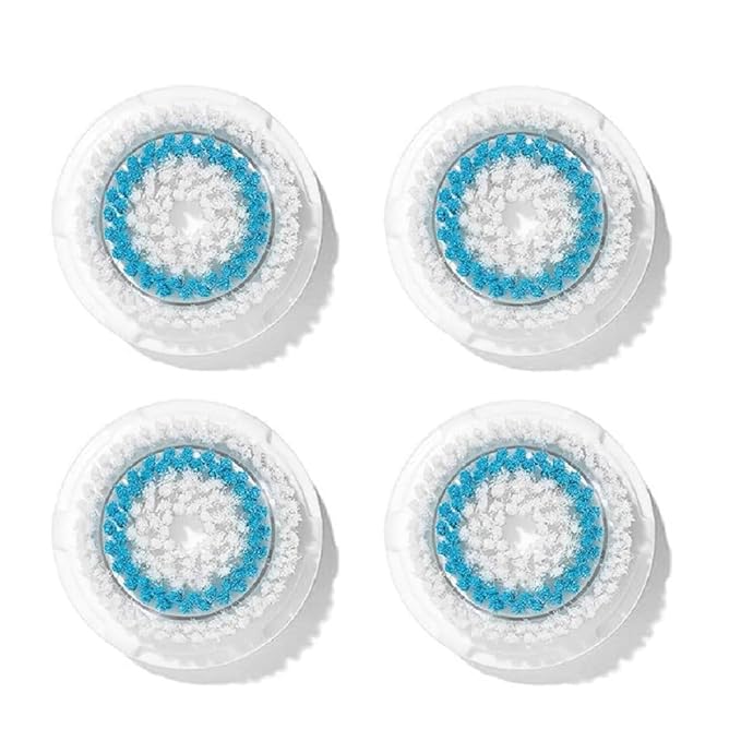 Clarisonic Deep Pore Facial Cleansing Brush Head Replacement | Compatible with Mia 1, Mia 2, Mia Fit, Alpha Fit, Smart Profile Uplift and Alpha Fit X