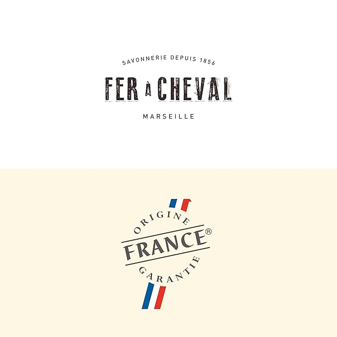 Fer à Cheval Liquid Marseille Soap, French Luxury Savon Liquide De Marseille Soap, Amber Jasmine, 500ml/16.9fl oz