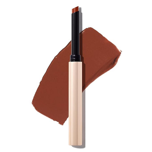 MAKE Beauty Cream Supreme Long-Lasting Lipstick. High Impact Hydrating Lip Color with Emollient Moisturizing Formula. Creamy Semi-Glossy Lipstick - Shade, Catalyst