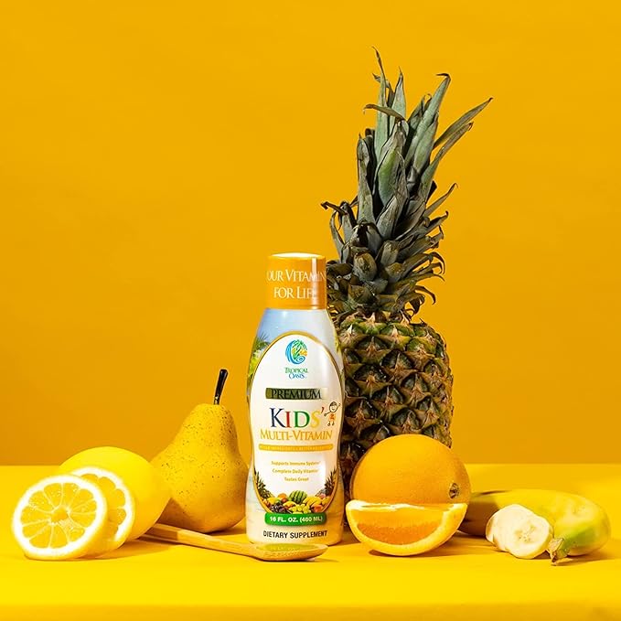 Tropical Oasis MultiVitamin Mineral/ for CHILDREN (16 oz) Liquid