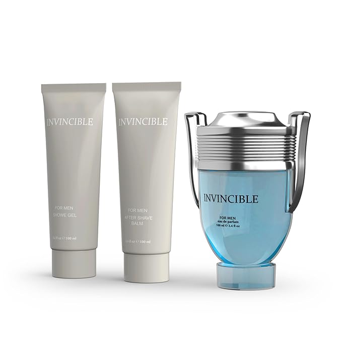 Mens Gift Set - Cologne For Men - Fresh, Masculine, Invigorating, Unique - Grapefruit, Marine Accord, Bay Leaf, Ambergris - (3.4 fl oz / 100 ml each)