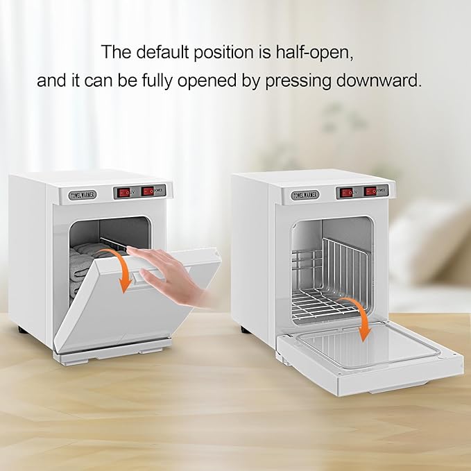 Towel Warmer Cabinet, 5L Hot Bath Towel Warmer Heating Use for Facial Spa, Hair Beauty, Salon Equipment and Home