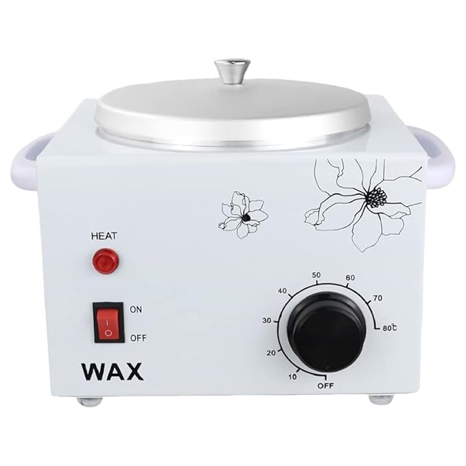 Professional Electric 1.5lb Wax Pot for Hair Removal,Single wax wammer with adjustable temperature Settings of 0-80°C,Wax Heater Machine for Body,Equipment for Precision Waxing