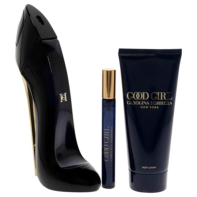 Carolina Herrera Good Girl for Women - 3 Pc Gift Set 2.7oz EDP Spray, 3.4oz Body Lotion, 10ml EDP Spray