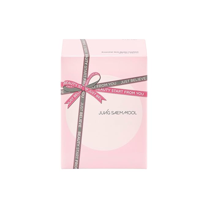 JUNGSAEMMOOL Essential Skin Nuder Cushion Gift Set (Light) | Nuder Cushion (Refill included) + Mini + Puff (1pc) | SPF 50+ PA+++ | Mother's Day Gift