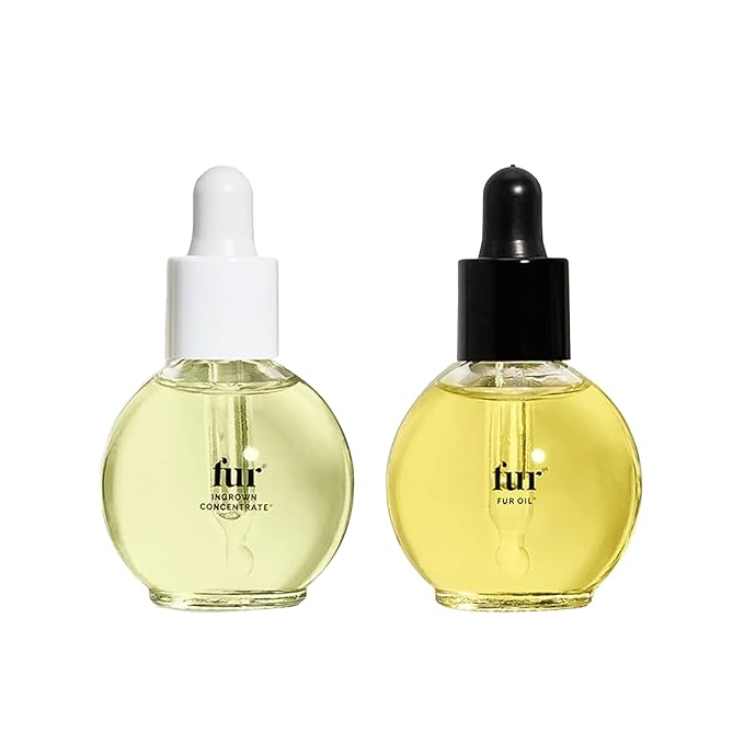 Fur Ingrown Hair Care Duo: Two-Step Preventative Treatment - Combines Oil and Concentrate - 0.5 FL oz each
