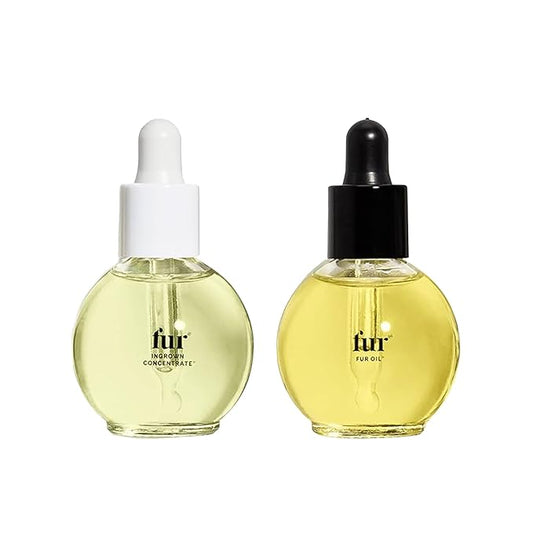 Fur Ingrown Hair Care Duo: Two-Step Preventative Treatment - Combines Oil and Concentrate - 0.5 FL oz each