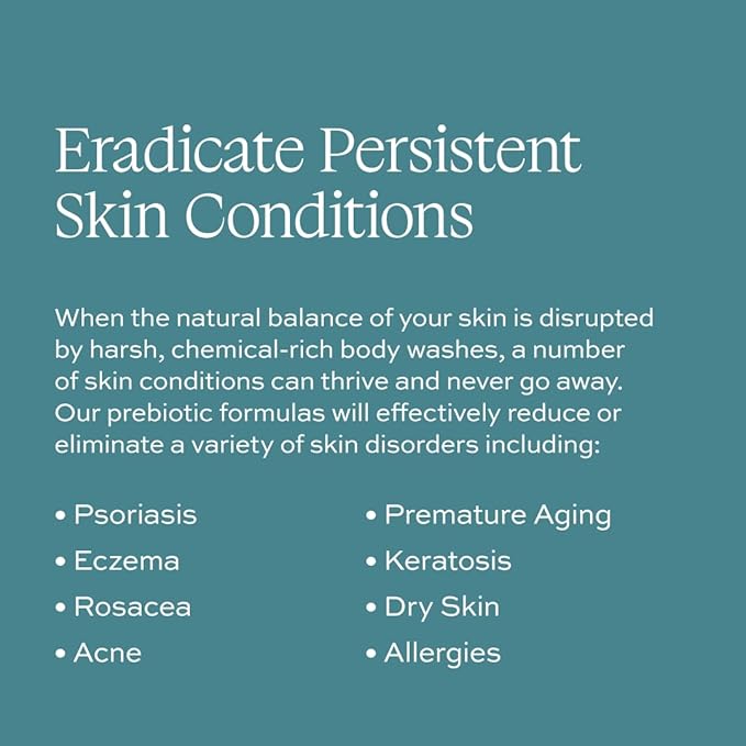 Aleavia Lavender Body Cleanse – Organic & All-Natural Prebiotic Body Wash, Scented with Pure Essential Oils – Nourish Your Skin Microbiome – 16 Oz.