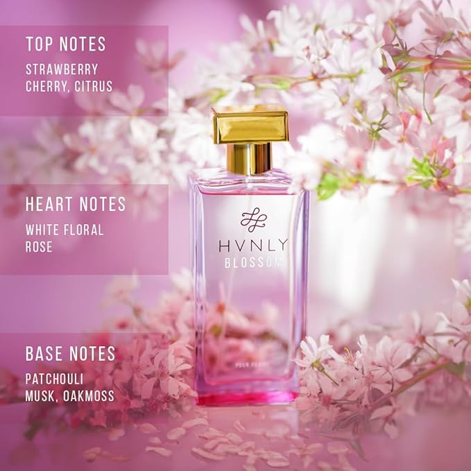 Blossom Eau De Parfum For Women | Long Lasting Premium Floral Perfume With Notes Of Bergamot, Pink Peppercorn, Patchouli | Best For Office Wear, Day Wear | 1 oz (Pack of 1)