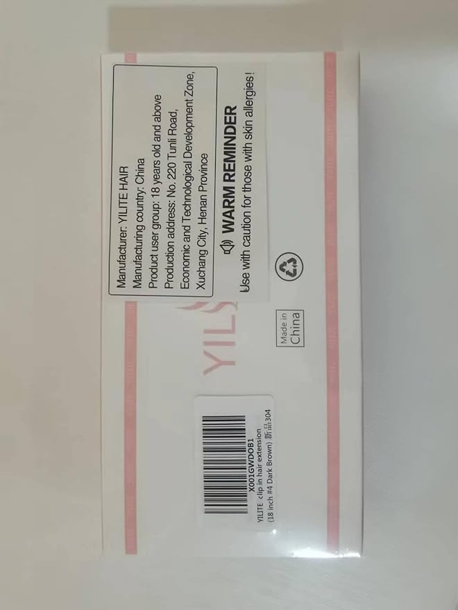 YILITE Hair Extensions Clip in 100% Real Human Hair 8Pcs/Pack 120g Chocolate Brown Thick Silky Straight Remy Human Hair Extensions Clip in Double Weft (18inches #4 Medium Brown）