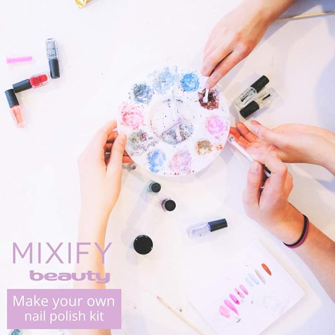 Make your own Nail Polish Kit, Limited Edition Tin, Fun Gift for Girls