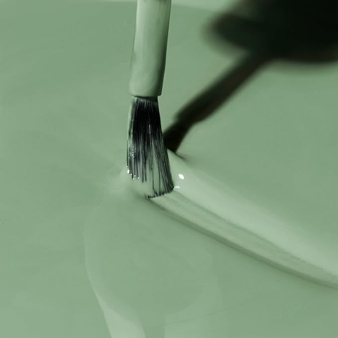 Dazzle Dry Nail Lacquer (Step 3) - Cardigan - A warm sage green. Full coverage cream. (0.5 fl oz)