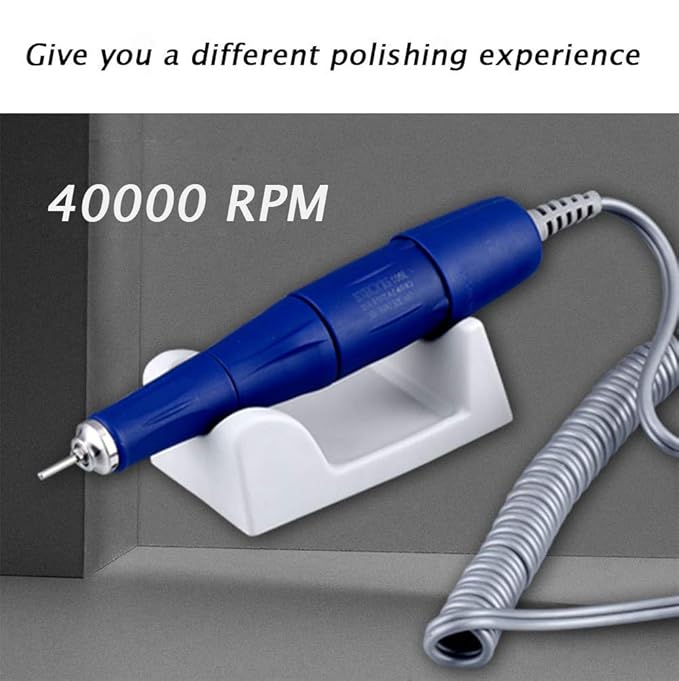 SERZG-- Professional 35000RPM Nail Drill Polisher Acrylic Electric Nail Files Machine Drill Bit Finger Toe Nail Care Supplies Set Home Salon Equipment