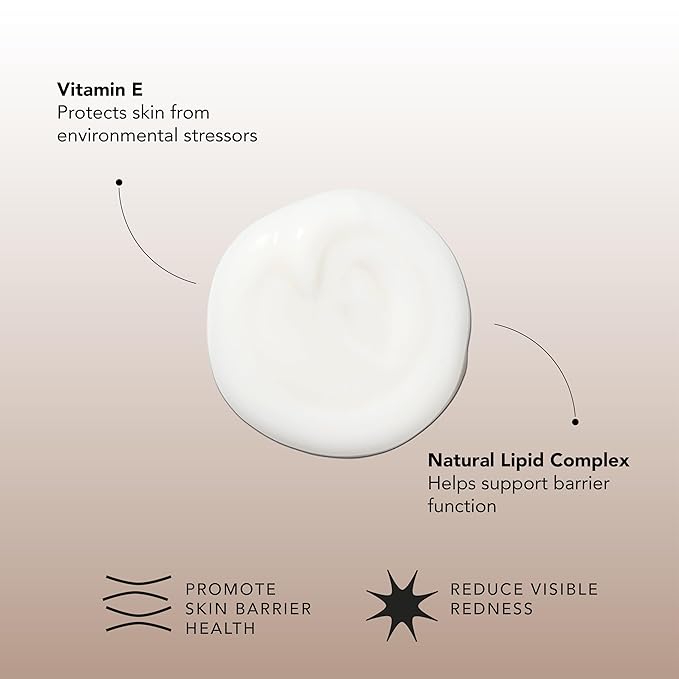 Senté Daily Soothing Facial Cleanser For Dry and Sensitive Skin | Gently Removes Oil, Impurities & Makeup | Formulated with Vitamin E | 5.5 Fl Oz