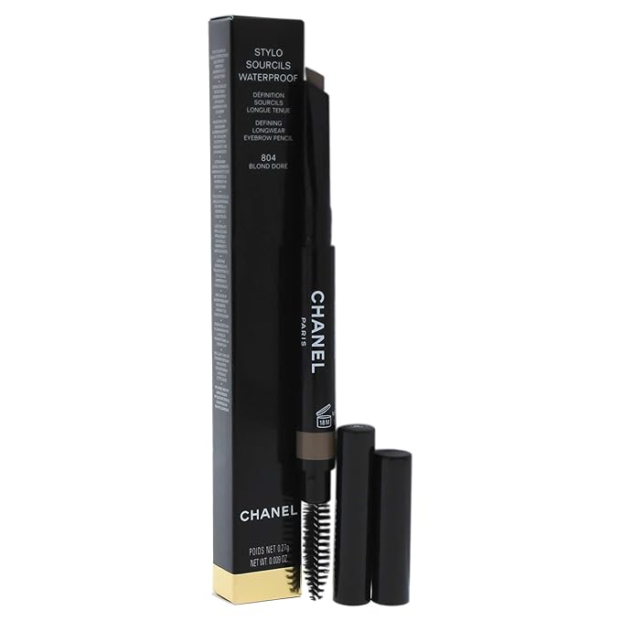Chanel Stylo Sourcils Waterproof Eyebrow Pencil, 804 Blond Dore, 0.09 Ounce