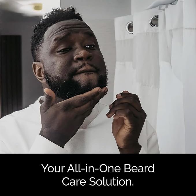 Golden Grooming Co. Everyday Beard Bundle – Complete Beard Care Set | Includes Beard Oil, Balm & Shampoo (XL, Warm Cedar)