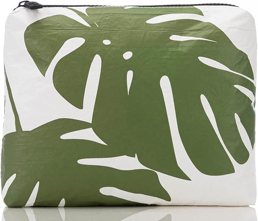 ALOHA Collection Small Pouch | Lightweight, Packable, and Splash-Proof Makeup Pouch | Easy to Clean