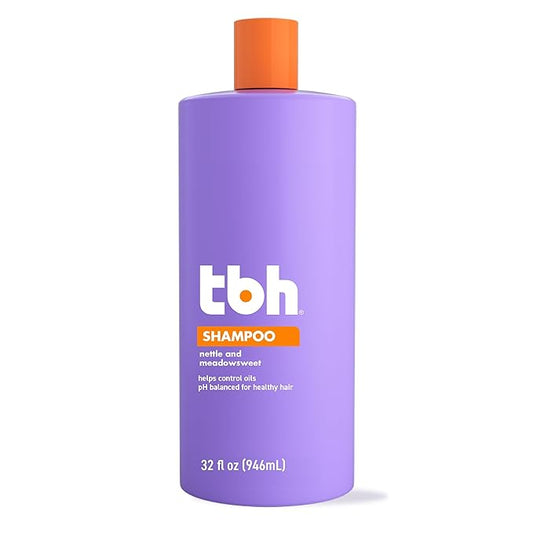 TBH Teen & Kids Shampoo - Lightweight and Detangling Hydrating Hair Shampoo for Dry, Oily, Fine, Curly, and All Hair Types - Tween and Kids Shampoo - Sulfate, Paraben Free- 32 oz